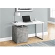 Computer Desk Home Office Laptop Storage Drawers 48
