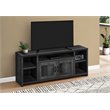 Tv Stand 60 Inch Console Living Room Bedroom Laminate Black