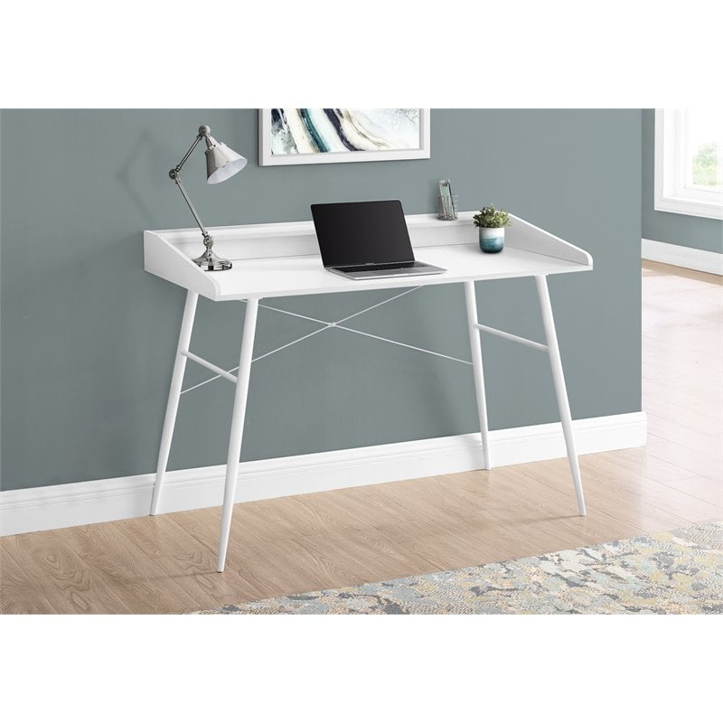 Computer Desk Home Office Laptop Storage Shelves 48