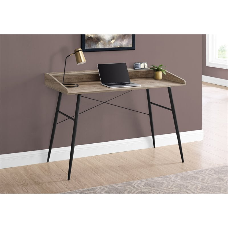 Computer Desk Home Office Laptop Storage Shelves 48