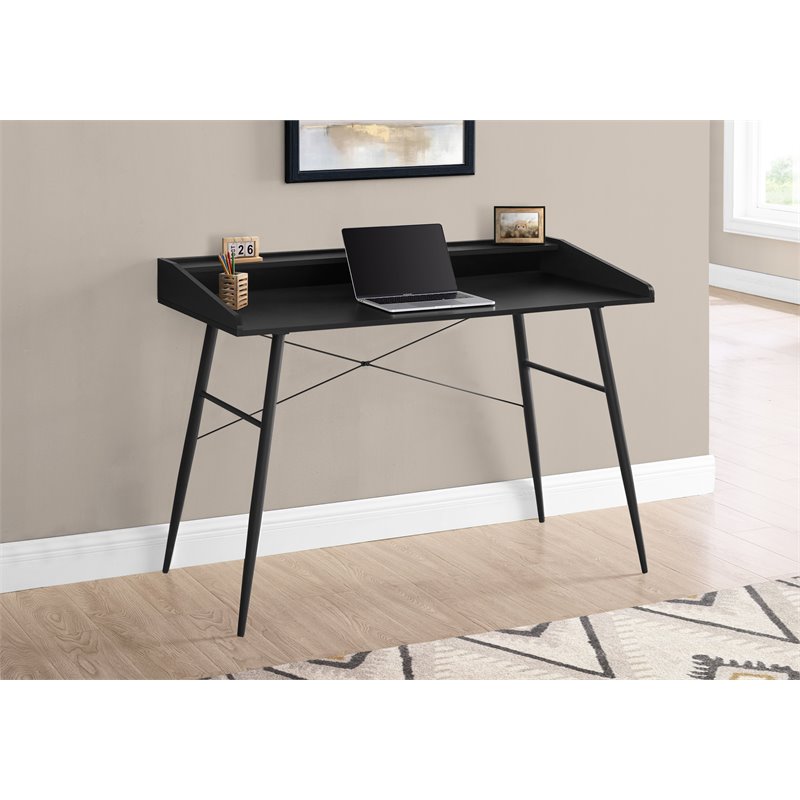 Computer Desk Home Office Laptop Storage Shelves 48