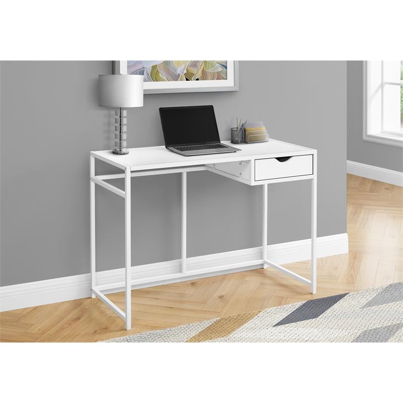 Computer Desk Home Office Laptop Storage Drawer 42