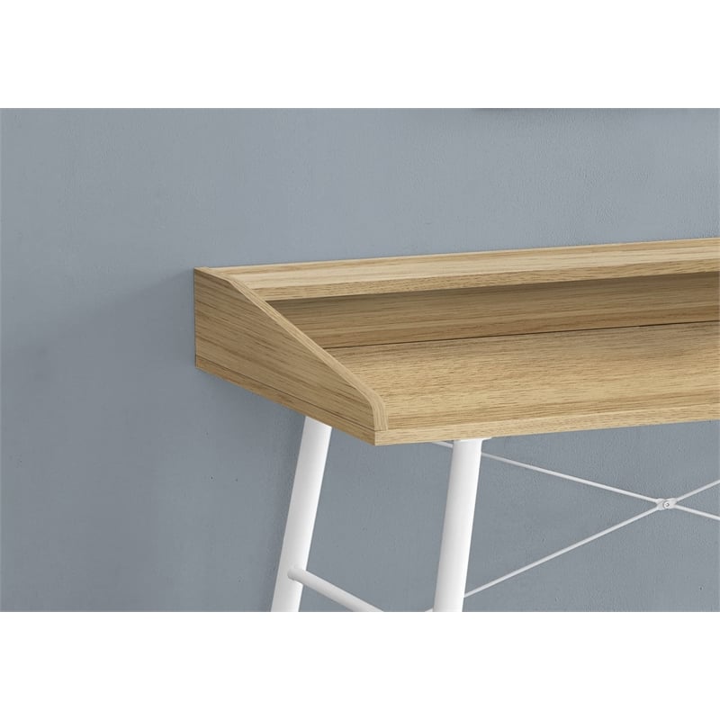 Computer Desk Home Office Laptop Storage Shelves 48