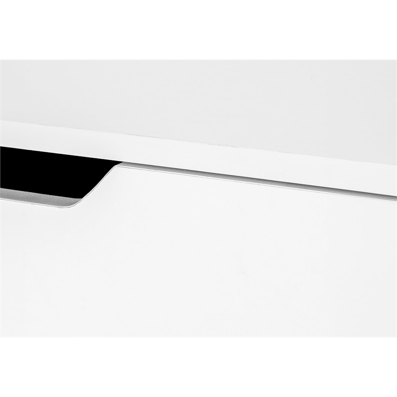 Computer Desk Home Office Laptop Storage Drawers 48