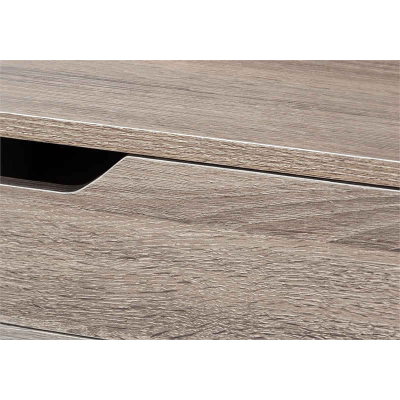 Computer Desk Home Office Laptop Storage Drawers 48