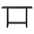 Accent Table Console Entryway Narrow Sofa Bedroom Metal Black