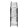 Accent Table Console Entryway Narrow Sofa Bedroom Metal White