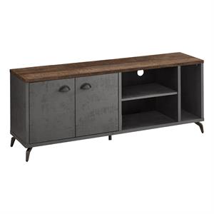 tv stand 60 inch console living room bedroom laminate grey