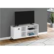 Tv Stand 48 Inch Console Living Room Bedroom Laminate Grey