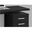 Computer Desk Home Office Laptop Storage Drawers 48