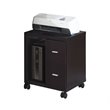 Office File Cabinet Printer Cart Mobile Storage Work Laminate Brown