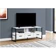 Tv Stand 48 Inch Console Living Room Bedroom Laminate White