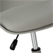 Office Chair Swivel Ergonomic Computer Desk Work Juvenile Metal Grey