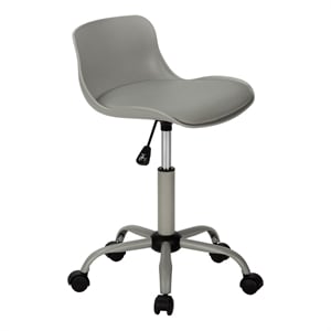 Office Chair Swivel Ergonomic Computer Desk Work Juvenile Metal Grey