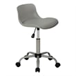Office Chair Swivel Ergonomic Computer Desk Work Juvenile Metal Grey