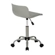 Office Chair Swivel Ergonomic Computer Desk Work Juvenile Metal Grey