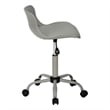 Office Chair Swivel Ergonomic Computer Desk Work Juvenile Metal Grey