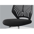 Monarch Juvenile Metal Swivel Ergonomic Office Chair in Black