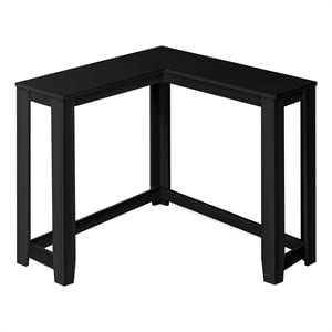 Monarch Console Table in Laminate Black