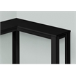 Monarch Console Table in Laminate Black