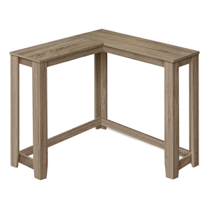 Accent Table Console Entryway Narrow Corner Bedroom Laminate Brown