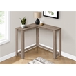 Accent Table Console Entryway Narrow Corner Bedroom Laminate Brown