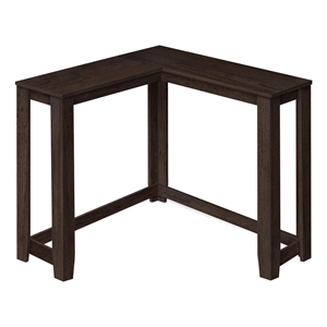 Accent Table Console Entryway Narrow Corner Bedroom Laminate Brown
