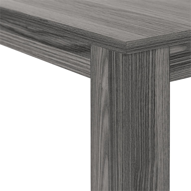 Accent Table Console Entryway Narrow Corner Bedroom Laminate Grey