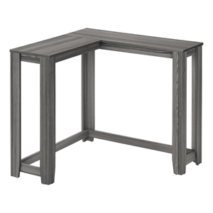 Accent Table Console Entryway Narrow Corner Bedroom Laminate Grey