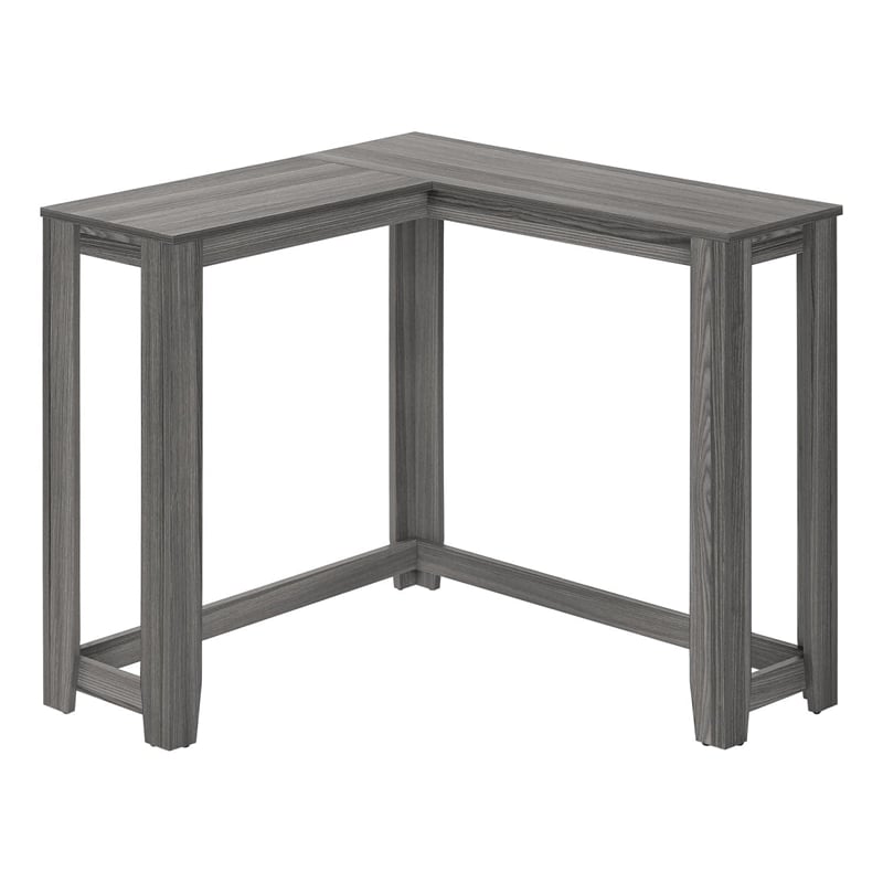 Accent Table Console Entryway Narrow Corner Bedroom Laminate Grey