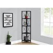 Bookshelf Etagere Corner 4 Tier 60