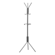 Coat Rack Hall Tree Hanging Bar 6 Hooks Entryway 68