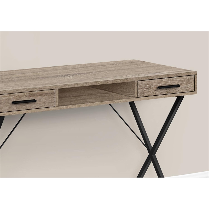 Computer Desk Home Office Laptop Storage Drawers 42