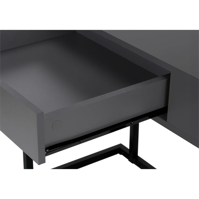 Computer Desk Home Office Laptop Storage Drawers 42