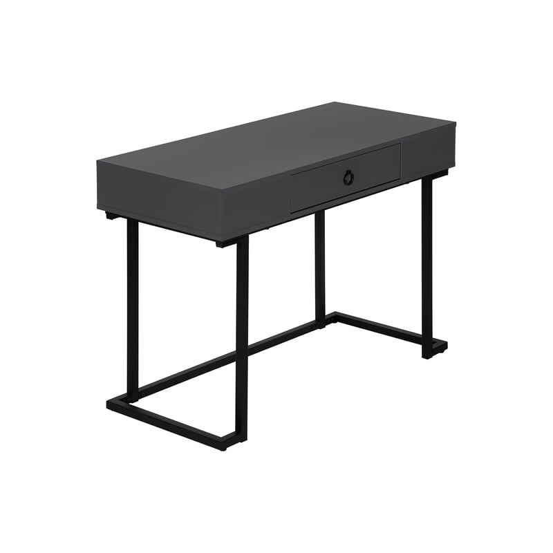 Computer Desk Home Office Laptop Storage Drawers 42
