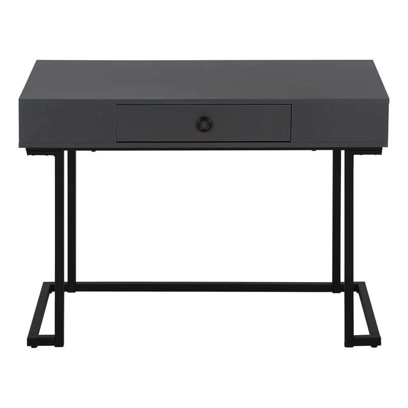Computer Desk Home Office Laptop Storage Drawers 42