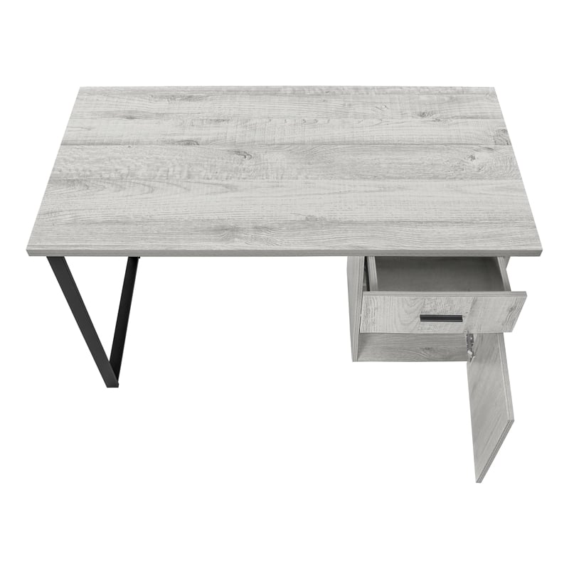 Computer Desk Home Office Laptop Storage Drawers 48