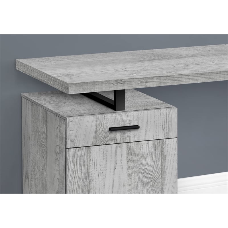 Computer Desk Home Office Laptop Storage Drawers 48