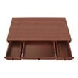 Computer Desk Home Office Laptop Storage Drawers 48