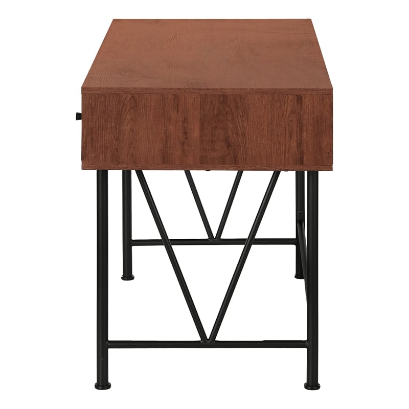 Computer Desk Home Office Laptop Storage Drawers 48