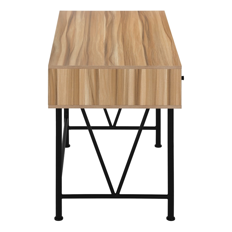 Computer Desk Home Office Laptop Storage Drawers 48