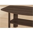 Table Set 3pcs Set Coffee End Side Accent Living Room Laminate Walnut