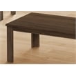 Table Set 3pcs Set Coffee End Side Accent Living Room Laminate Walnut