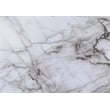 Accent Table - Console - Narrow - Sofa - Bedroom - White Marble Look Laminate