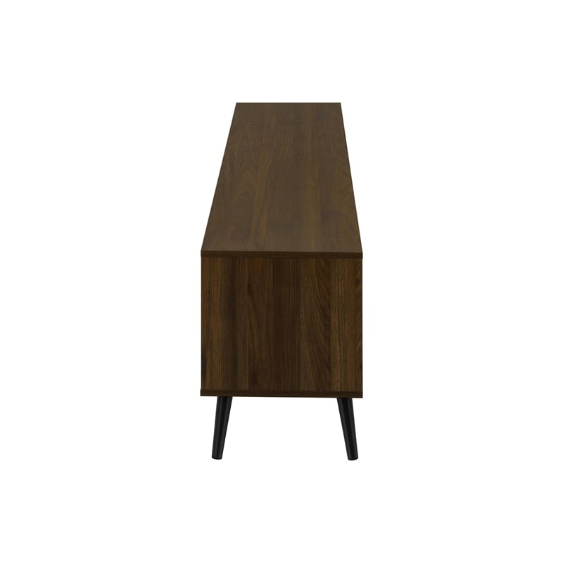 Tv Stand - 72 Inch - Console - Living Room - Bedroom - Brown Laminate
