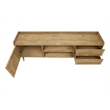 Tv Stand - 72 Inch - Console - Living Room - Bedroom - Walnut Laminate
