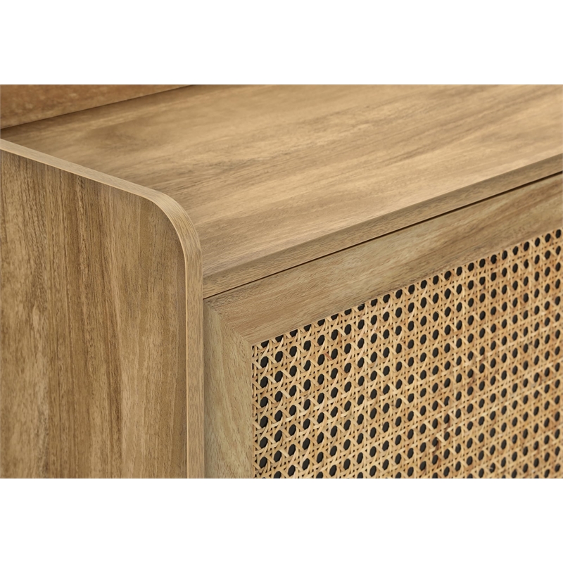 Tv Stand - 72 Inch - Console - Living Room - Bedroom - Walnut Laminate