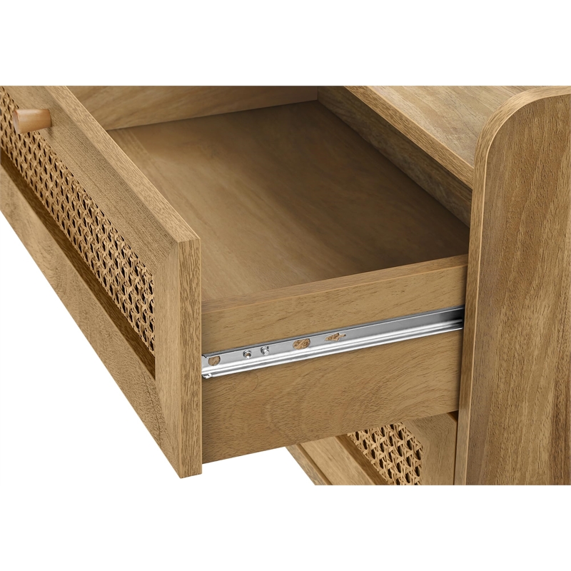 Tv Stand - 72 Inch - Console - Living Room - Bedroom - Walnut Laminate