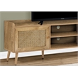 Tv Stand - 72 Inch - Console - Living Room - Bedroom - Walnut Laminate
