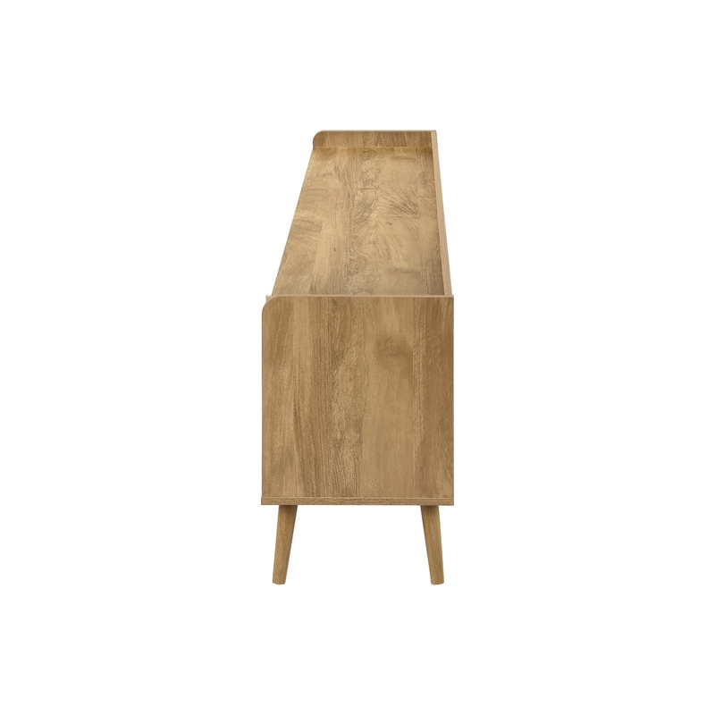 Tv Stand - 72 Inch - Console - Living Room - Bedroom - Walnut Laminate